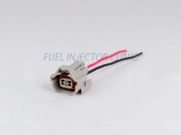 Picture of Set of 6 Denso injector connectors with pigtails