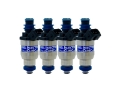 Picture of FIC 750cc Mitsubishi DSM or EVO 8/9 Fuel Injector Clinic Injector Set (Low-Z)