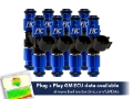 Picture of FIC1650cc (180 lbs/hr at OE 58 PSI fuel pressure) FIC Fuel Injector Clinic Injector Set for SBC engines (High-Z)
