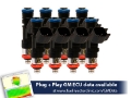Picture of FIC365cc (40 lbs/hr at OE 58 PSI fuel pressure) FIC Fuel Injector Clinic Injector Set for LS2 engines (High-Z)