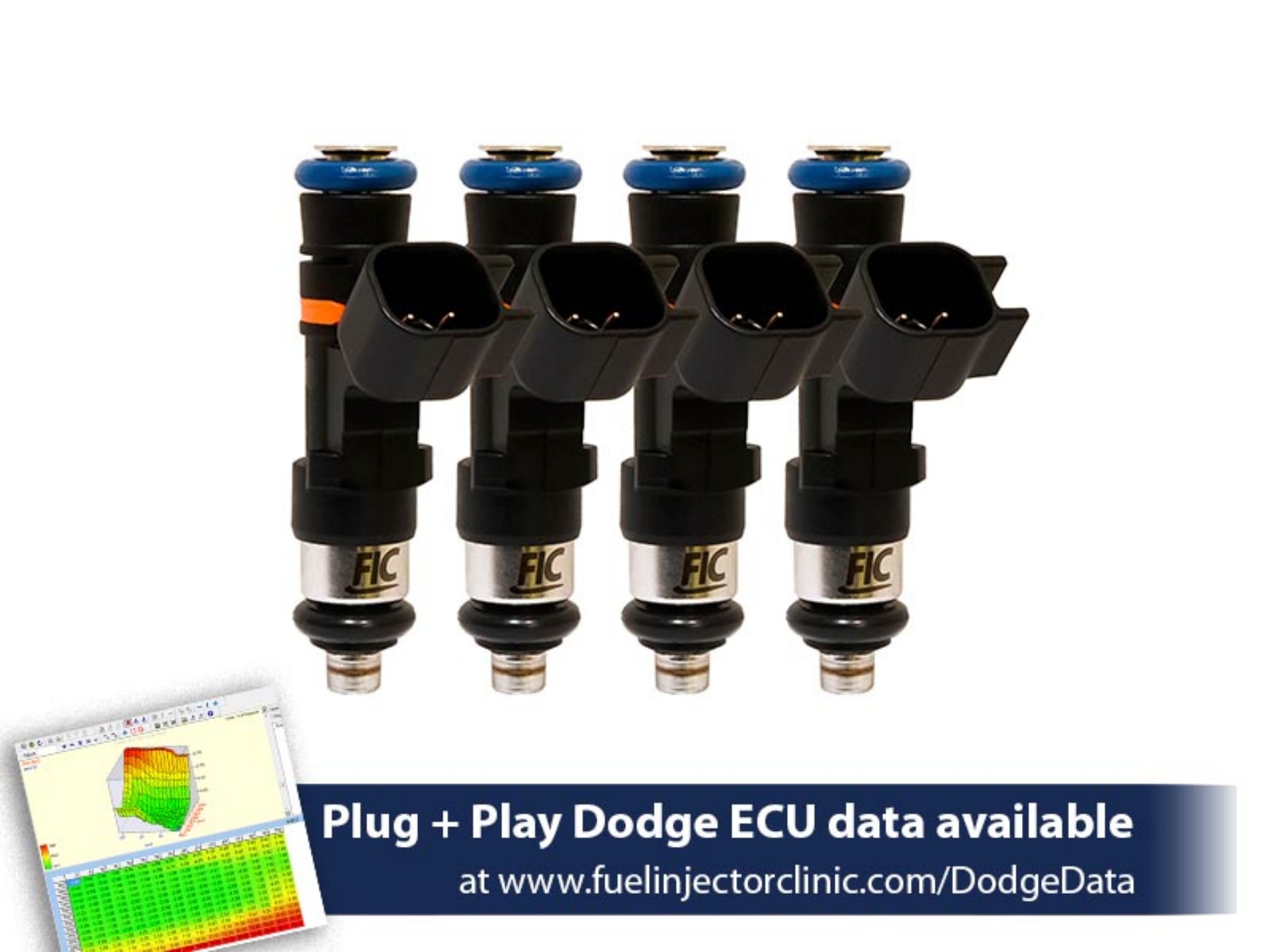 Picture of FIC650cc FIC Dodge SRT-4 Fuel Injector Clinic Injector Set (High-Z)
