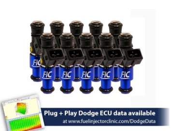 Picture of FIC1200cc (Previously 1100cc) FIC Fuel Injector Clinic Injector Set for Dodge Viper ZB2 ('08-'10) VX1 ('13-'17)