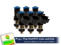 Picture of FIC850cc (81 lbs/hr at 43.5 PSI fuel pressure) FIC Fuel  Injector Clinic Injector Set for Mustang Ford Mustang V6 (2011-2017)