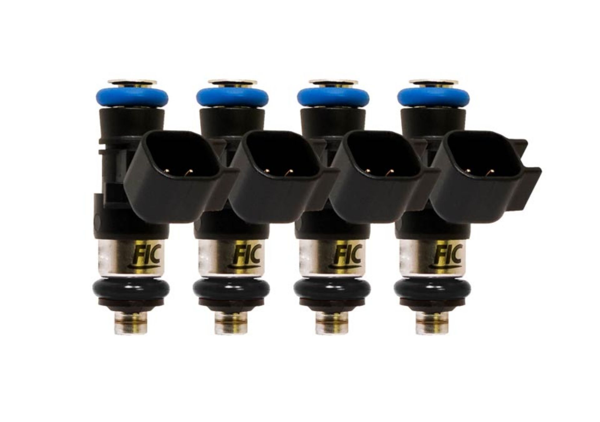 Picture of FICFour Cylinder 540cc Custom Injector Set (38mm height only)