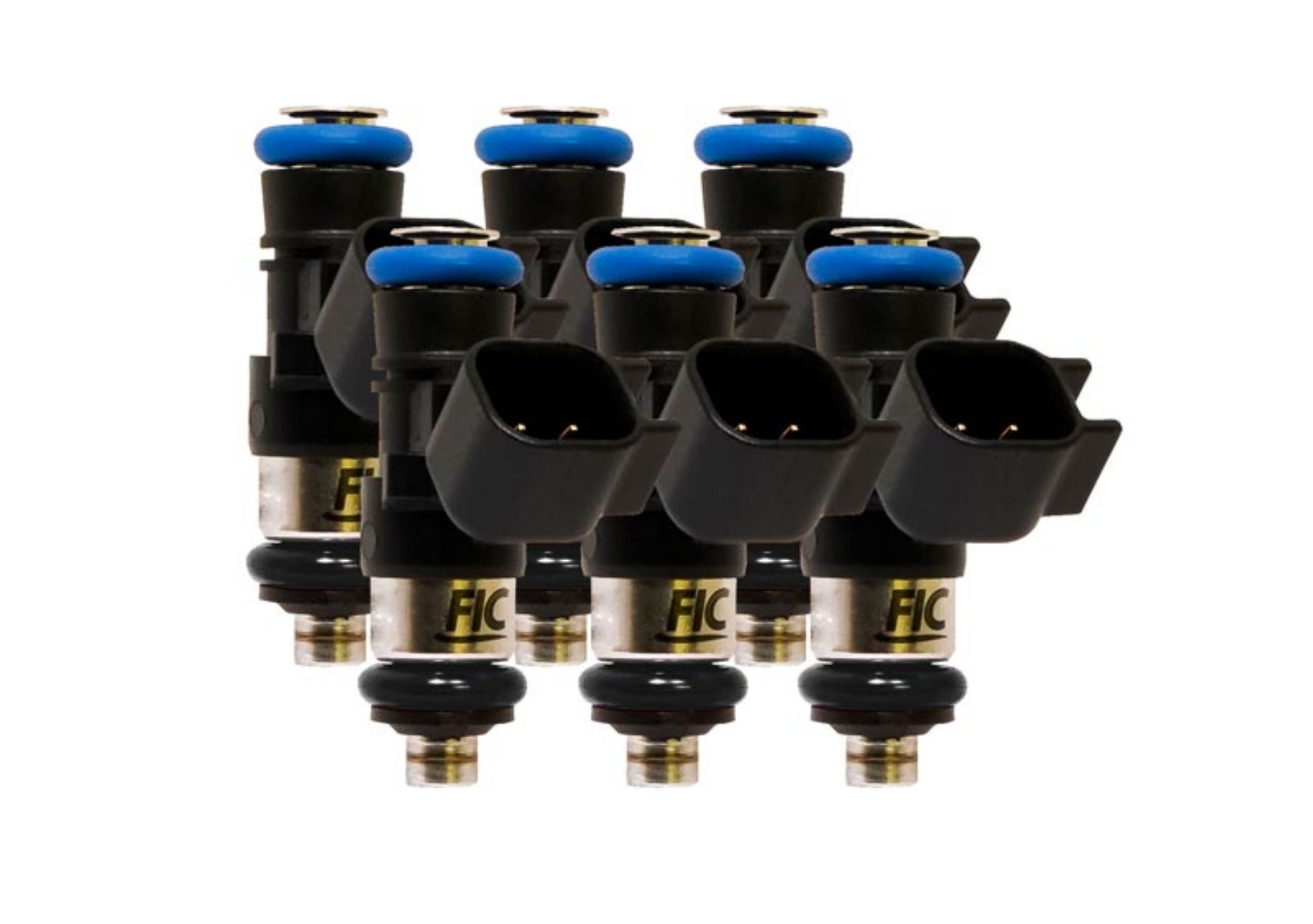 Picture of FIC Six Cylinder 660cc Custom Injector Set (38mm height only)