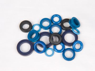 Picture of Universal seal kit for 6 cyl Fuel Injector Clinic injectors w/14mm seals