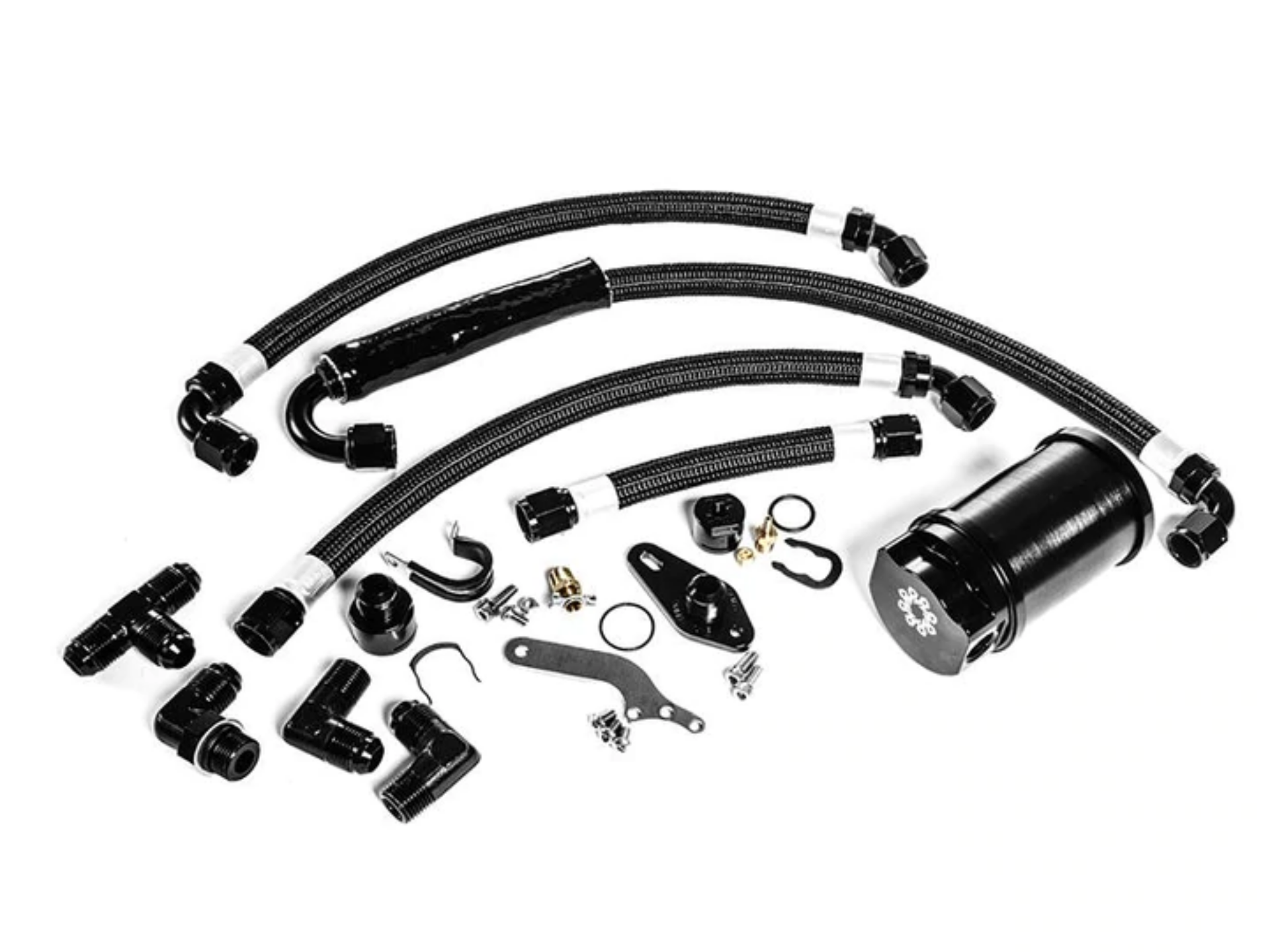 Picture of IE MK5 & MK6 Golf R 2.0T FSI Recirculating Catch Can Kit (For OEM Valve Cover)