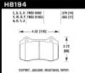 Picture of Hawk DTC-80 10-11 Chevy Camaro SS Race Rear Brake Pads