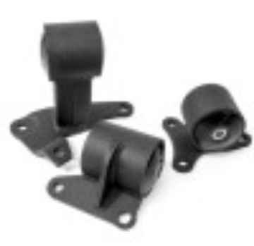 Picture of Innovative 92-96 Prelude F-Series-H-Series Black Steel Mounts 95A Bushings