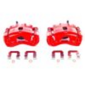 Picture of Power Stop 05-09 Hyundai Tucson Front Red Calipers w-Brackets - Pair