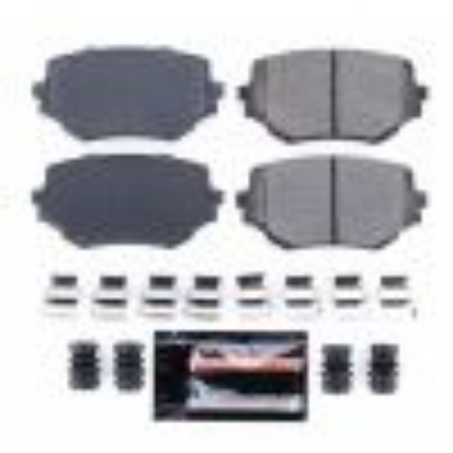 Picture of Power Stop 99-05 Suzuki Grand Vitara Front Z23 Evolution Sport Brake Pads w-Hardware