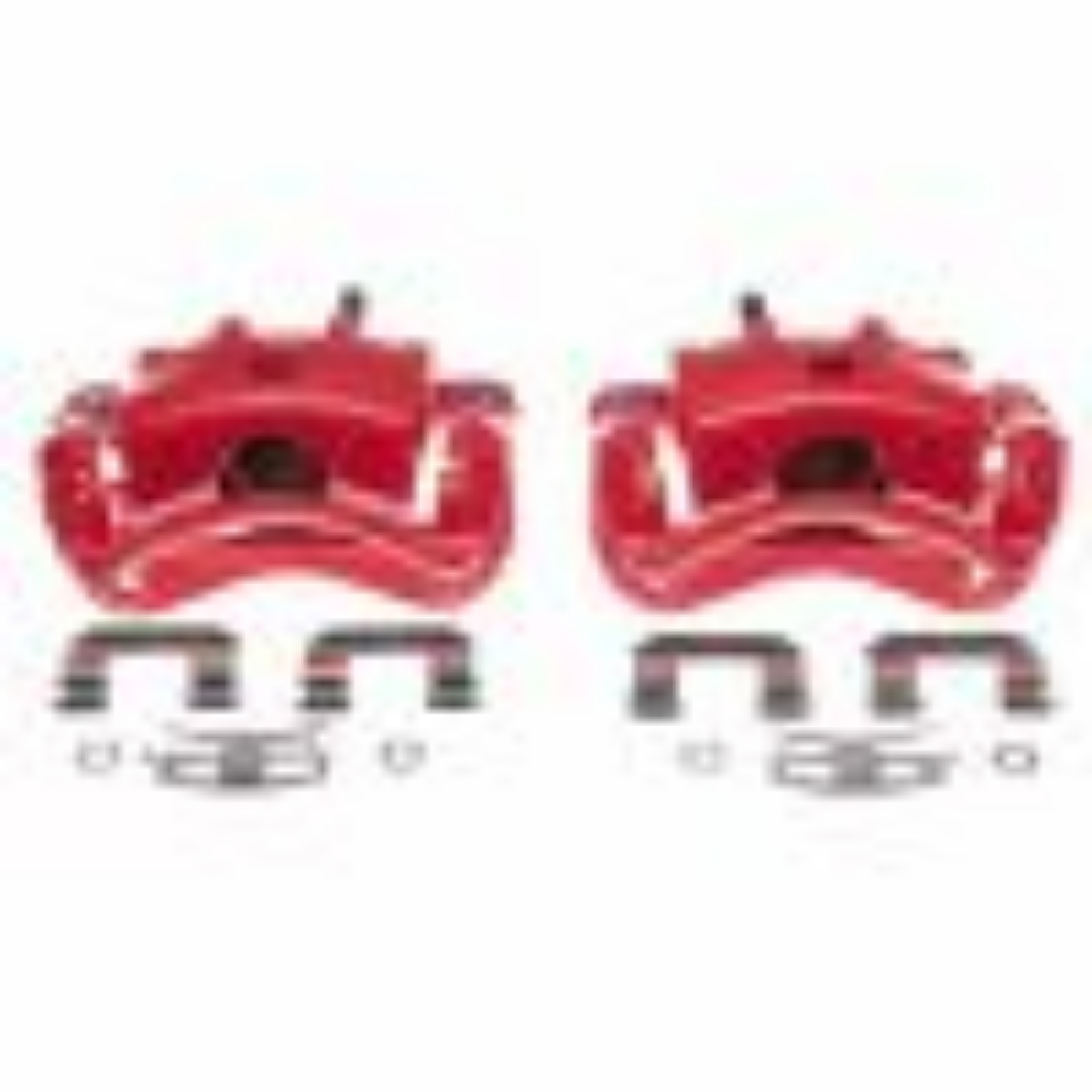 Picture of Power Stop 03-05 Hyundai Elantra Front Red Calipers - Pair