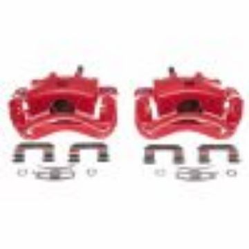 Picture of Power Stop 03-05 Hyundai Elantra Front Red Calipers - Pair