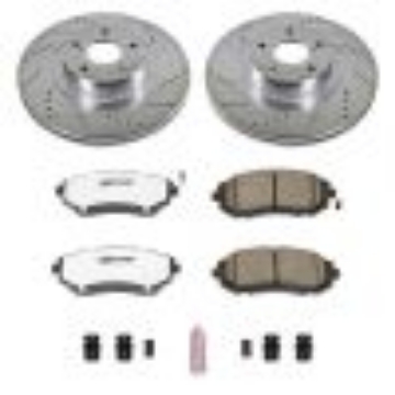 Picture of Power Stop 04-06 Subaru Baja Front Z26 Street Warrior Brake Kit