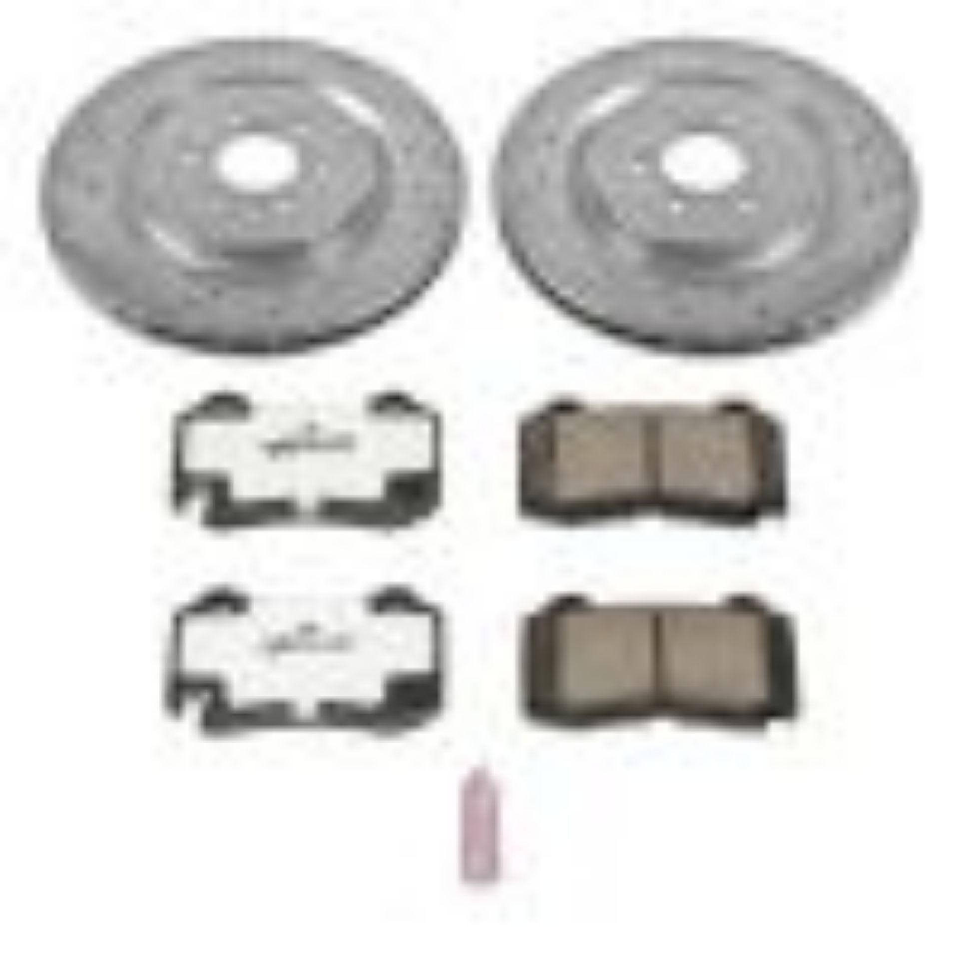 Picture of Power Stop 04-07 Cadillac CTS Rear Z26 Street Warrior Brake Kit