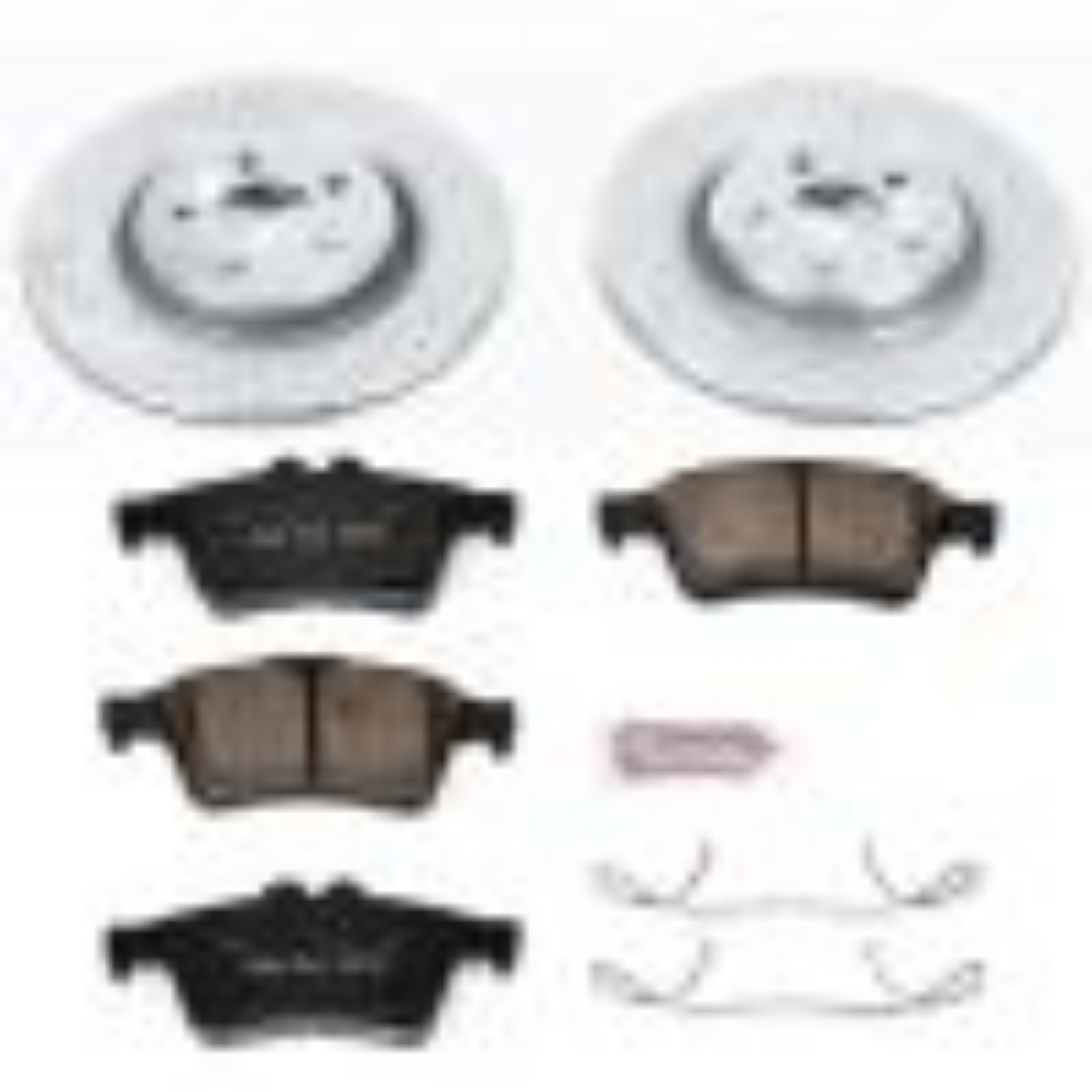 Picture of Power Stop 06-08 Jaguar S-Type Rear Z23 Evolution Sport Brake Kit