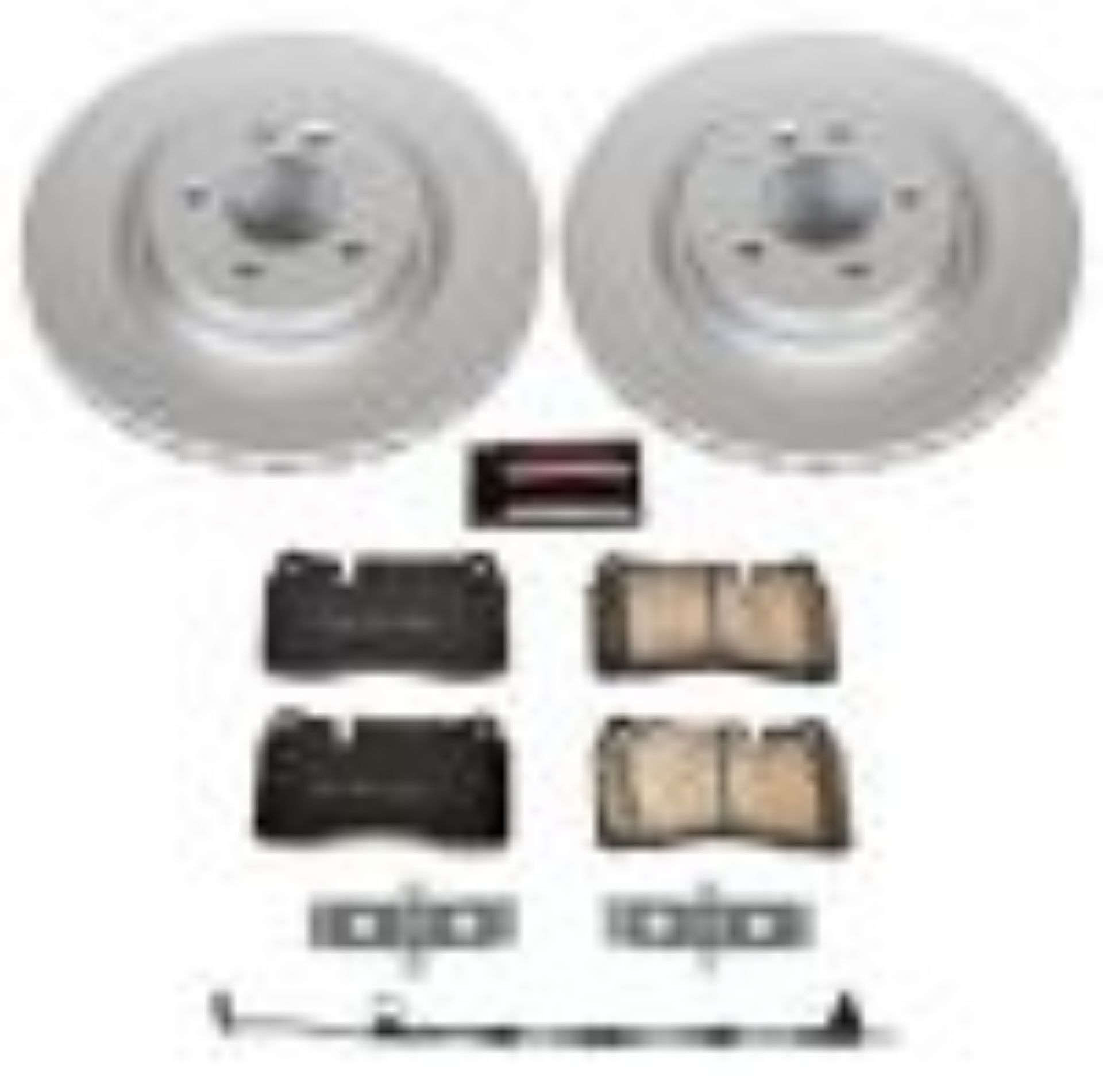 Picture of Power Stop 06-09 Land Rover Range Rover Sport Front Z23 Evolution Sport Coated Brake Kit