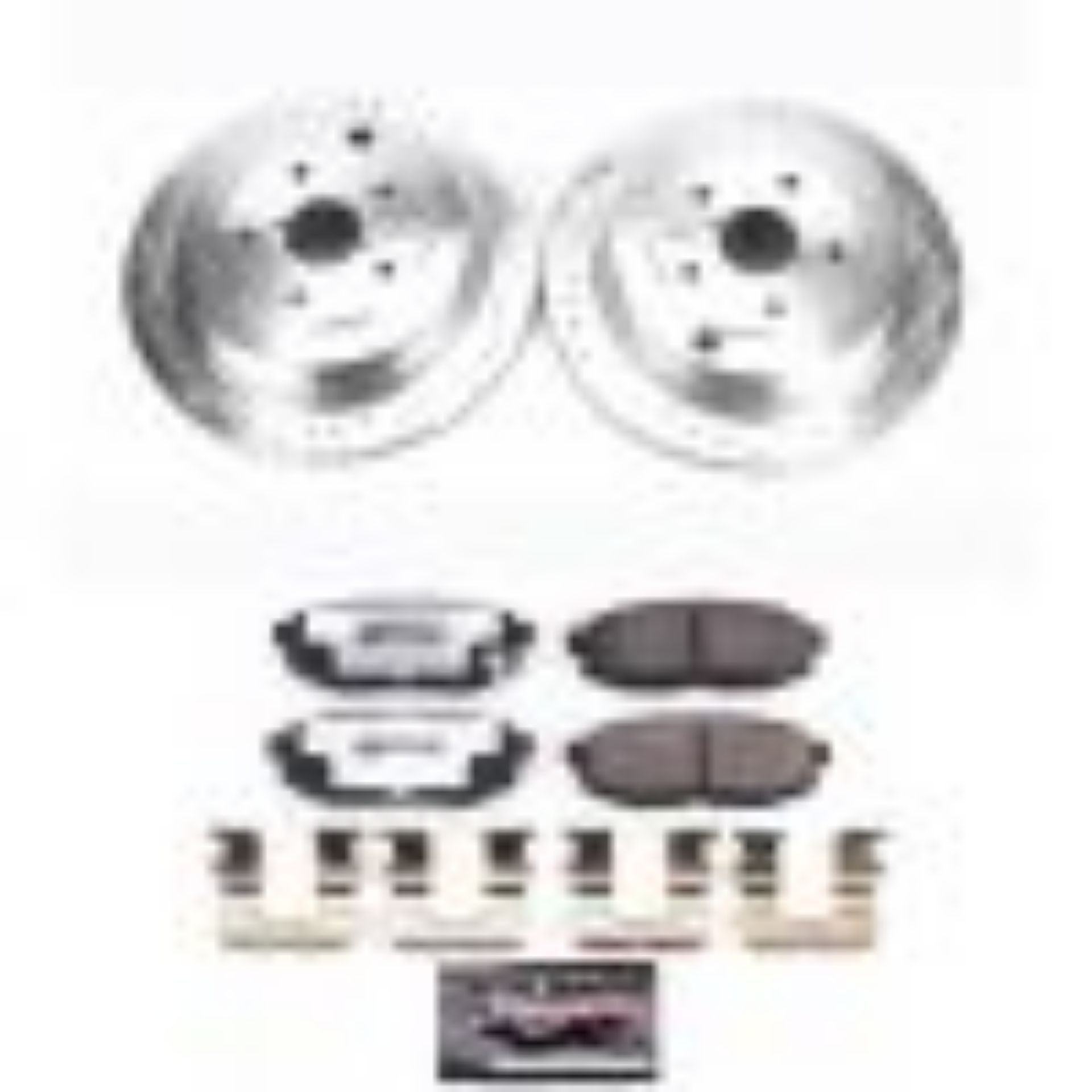 Picture of Power Stop 06-07 Subaru B9 Tribeca Rear Z26 Street Warrior Brake Kit