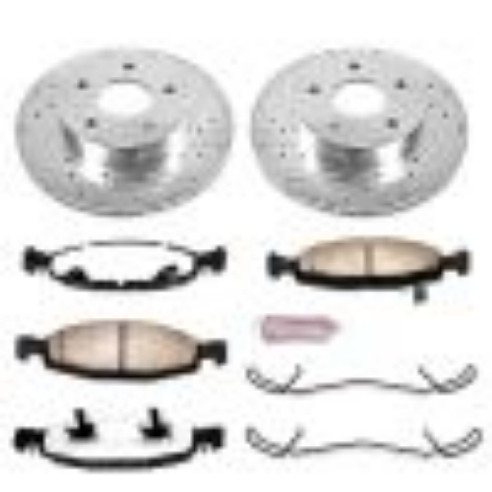 Picture of Power Stop 99-02 Jeep Grand Cherokee Front Z36 Truck & Tow Brake Kit