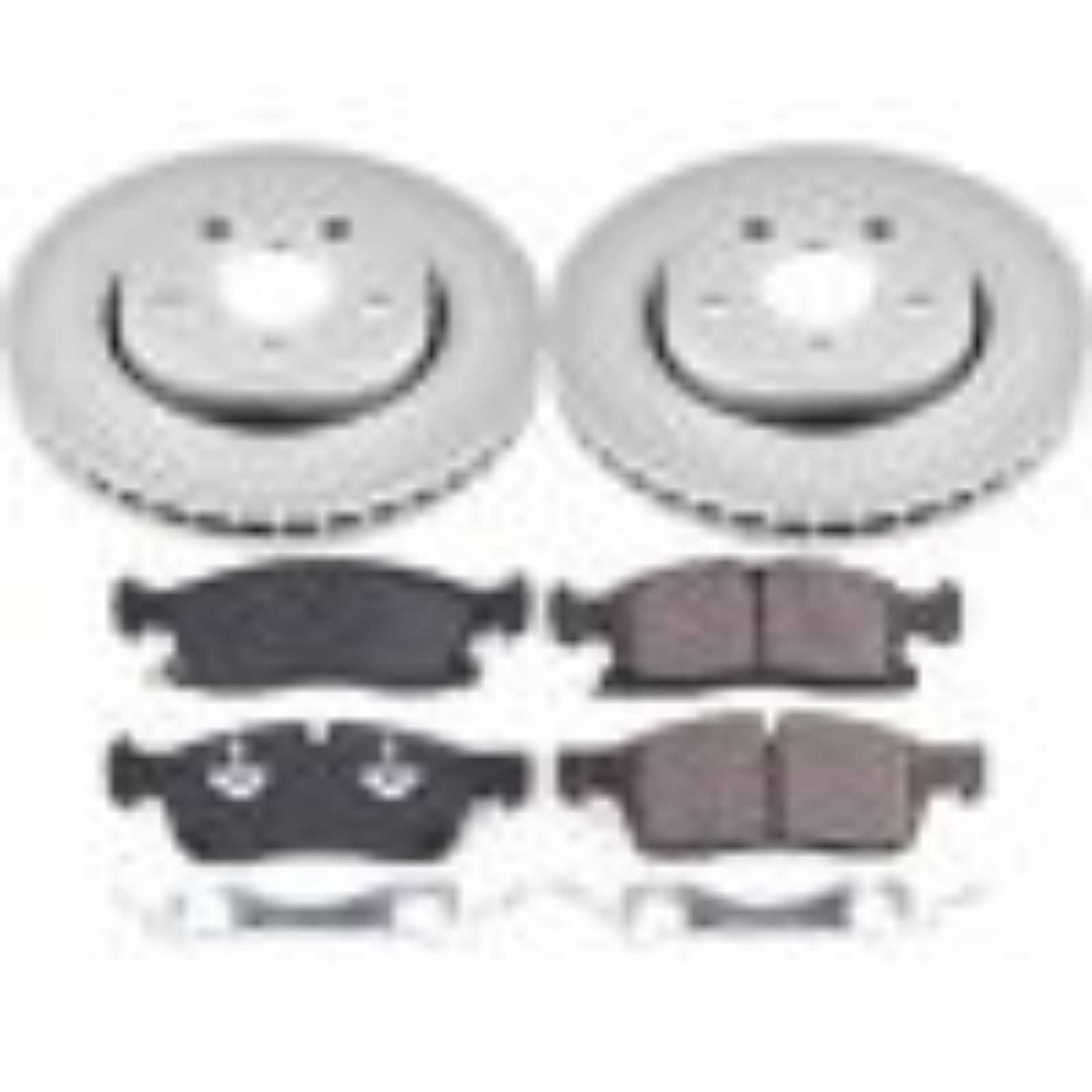 Picture of Power Stop 17-19 Jeep Grand Cherokee Front Z17 Evolution Geomet Coated Brake Kit