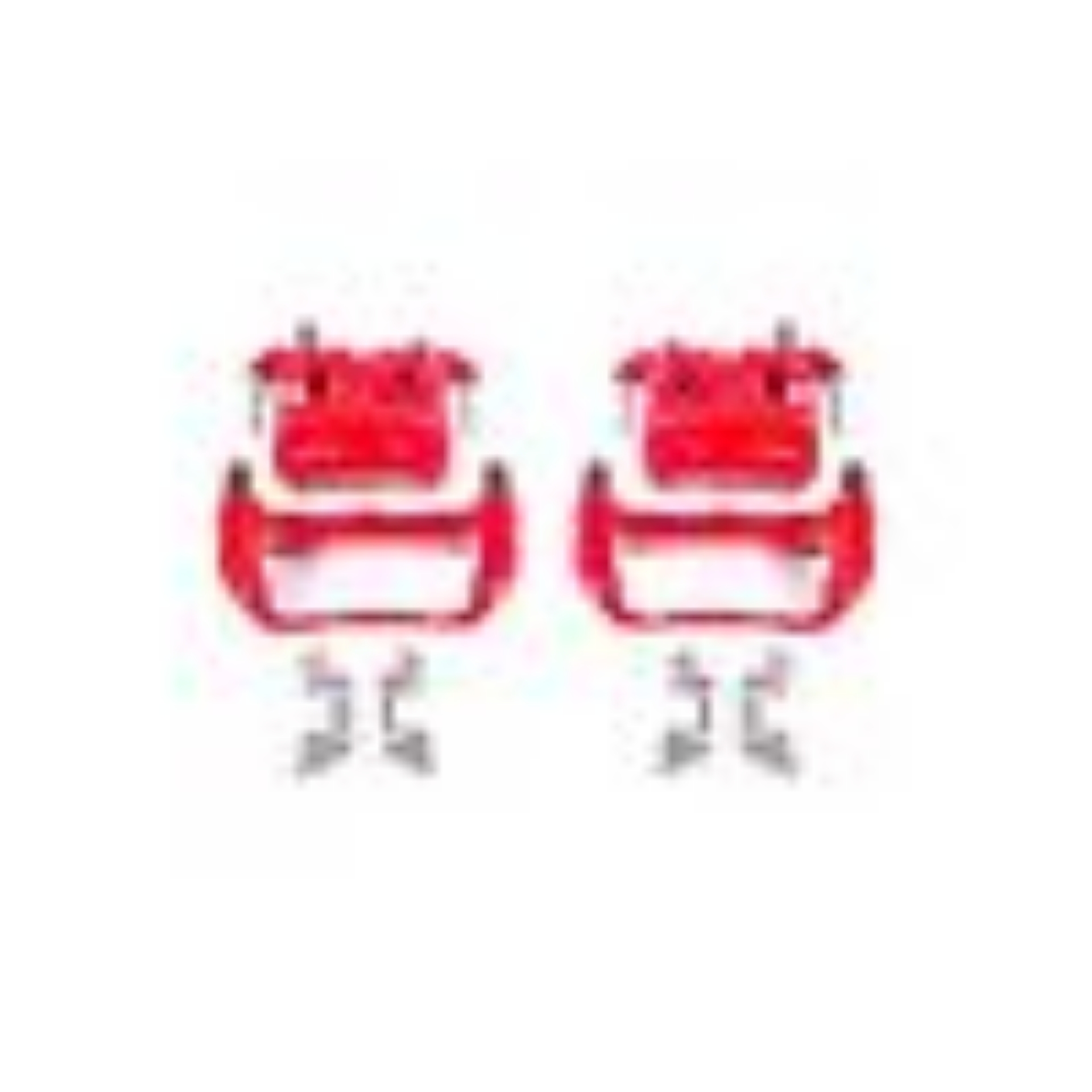 Picture of Power Stop 05-18 Nissan Frontier Front Red Calipers w-Brackets - Pair