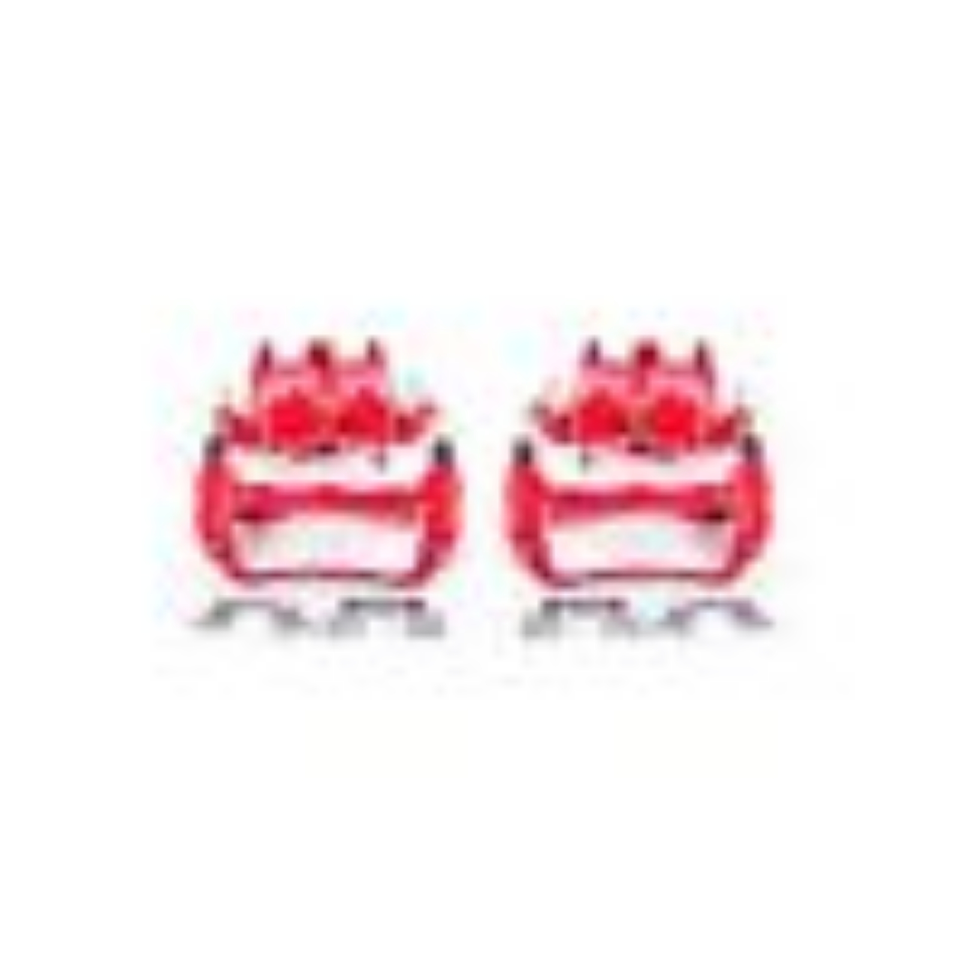 Picture of Power Stop 05-18 Nissan Frontier Front Red Calipers w-Brackets - Pair