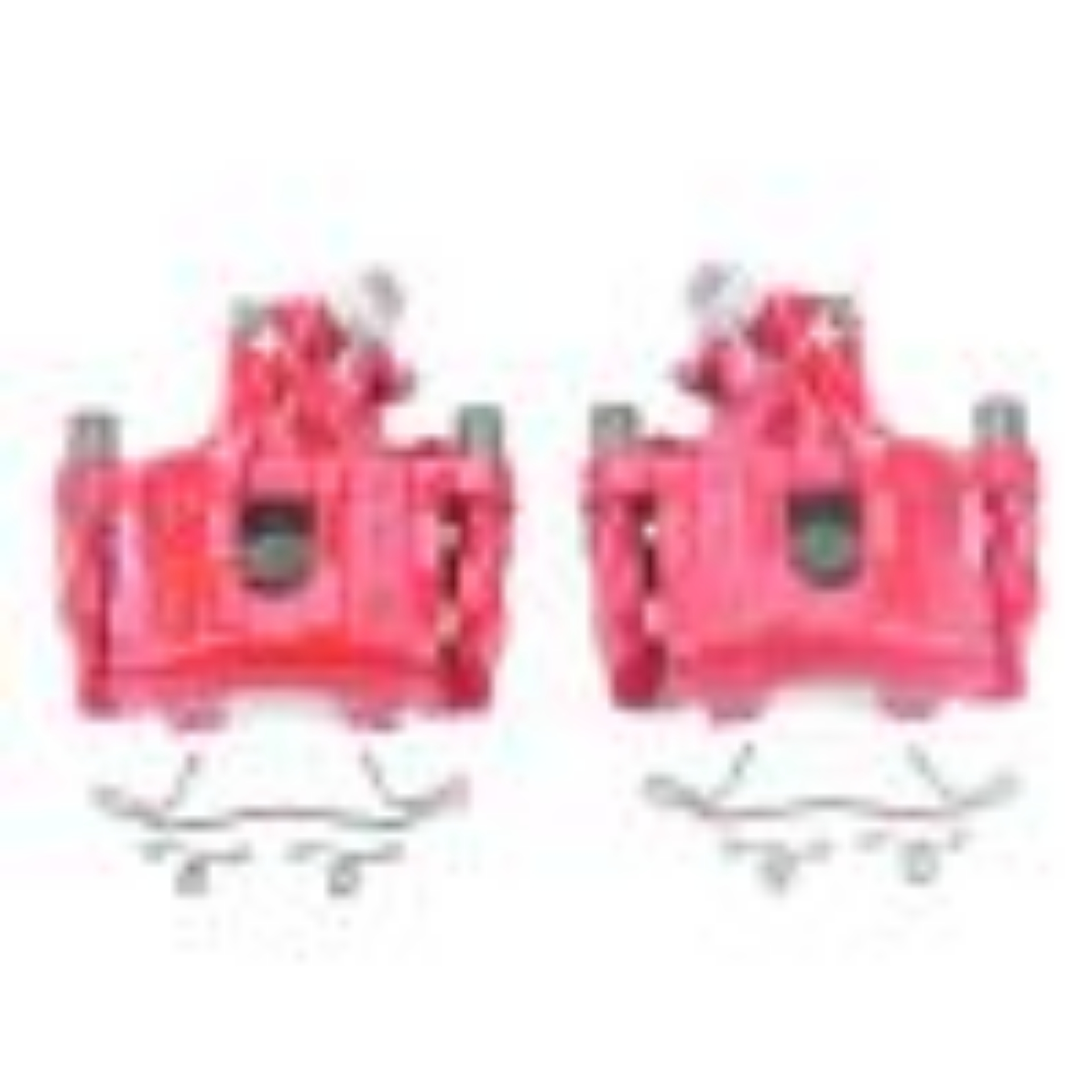 Picture of Power Stop 12-17 Ford Focus Rear Red Calipers w-Brackets - Pair