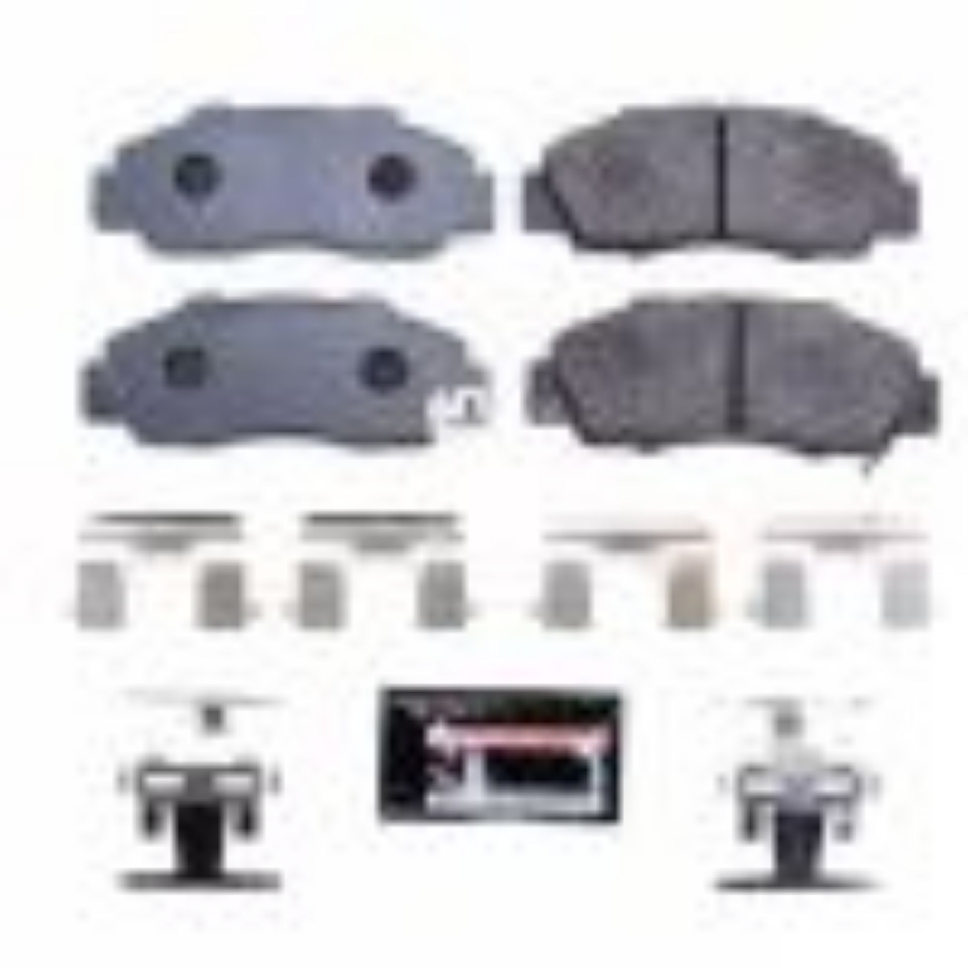 Picture of Power Stop 97-99 Acura CL Front Track Day Brake Pads