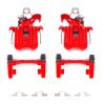 Picture of Power Stop 03-05 Audi A4 Rear Red Calipers w-Brackets - Pair