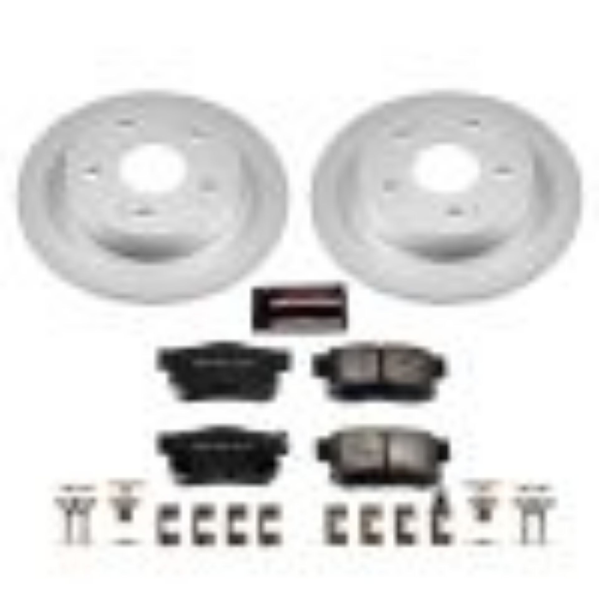 Picture of Power Stop 13-15 Acura ILX Rear Z17 Evolution Geomet Coated Brake Kit