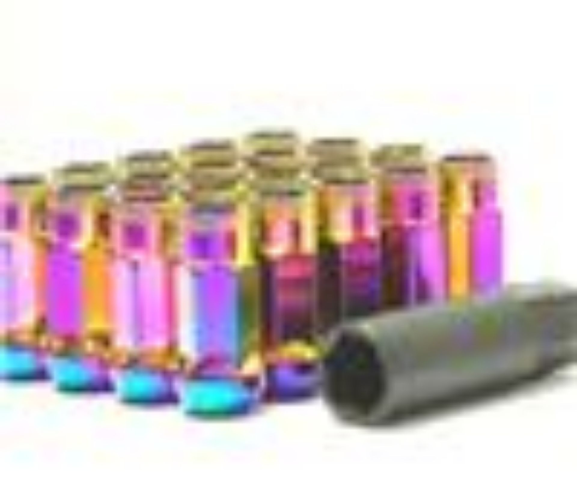 Picture of Wheel Mate Muteki SR48 Open End Locking Lug Nut Set of 4 - Pink 12x1-25 48mm