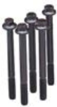 Picture of ARP 1-2in -13x2-500 Hex Black Oxide Bolts 5-pkg