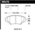 Picture of Hawk 04-11 Mazda RX-8 HT-14 Front Race Pads