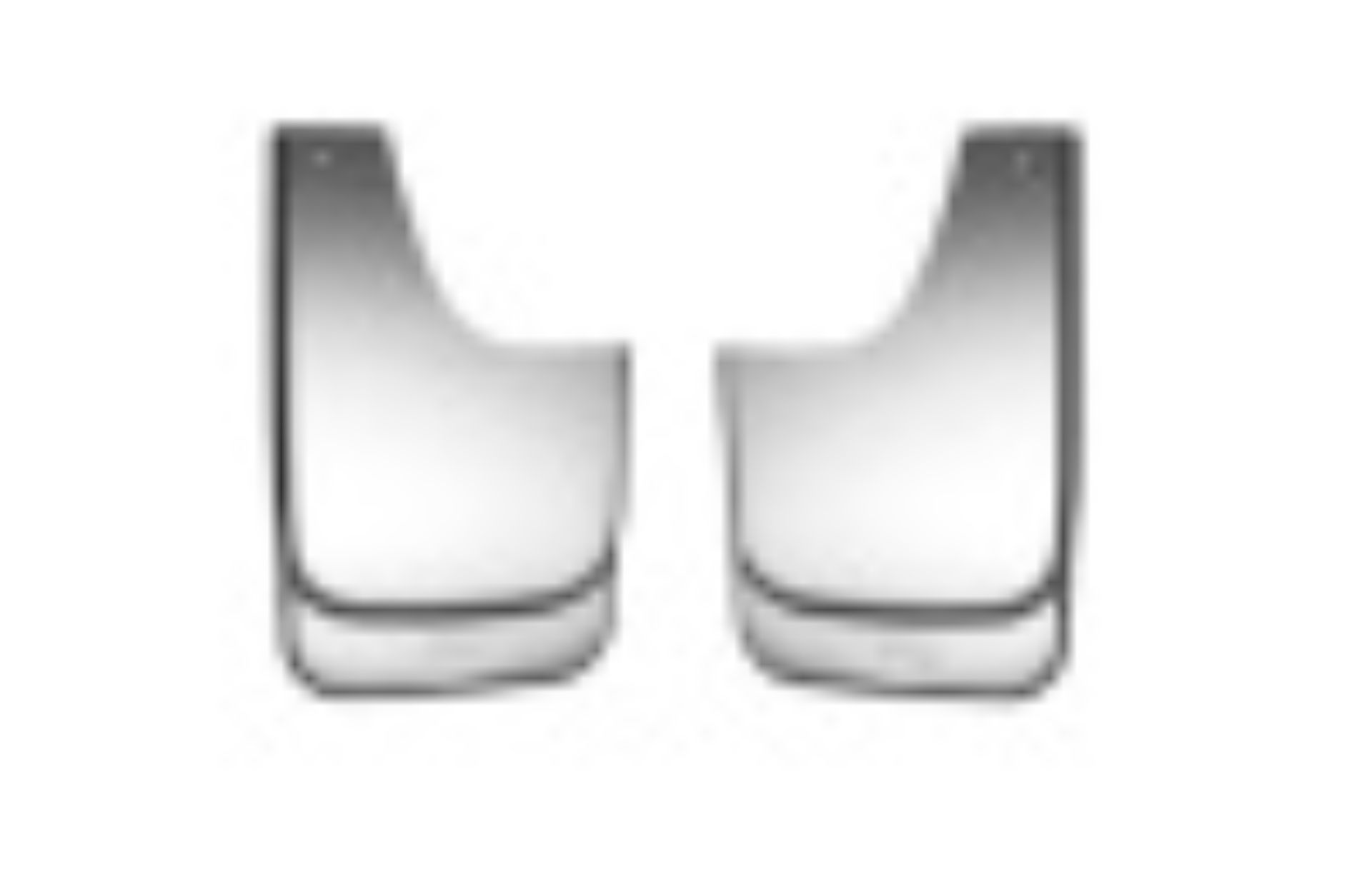 Picture of Putco Universal - Set of 2 Can Be Used on Front or Rear 17-71in x 11-95in Form Fitted Mud Skins