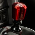 Picture of Raceseng Ashiko Shift Knob (Gate 1 Engraving) M10x1.25mm Adapter - Red Translucent