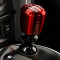 Picture of Raceseng Ashiko Shift Knob (Gate 3 Engraving) M10x1.25mm Adapter - Red Translucent
