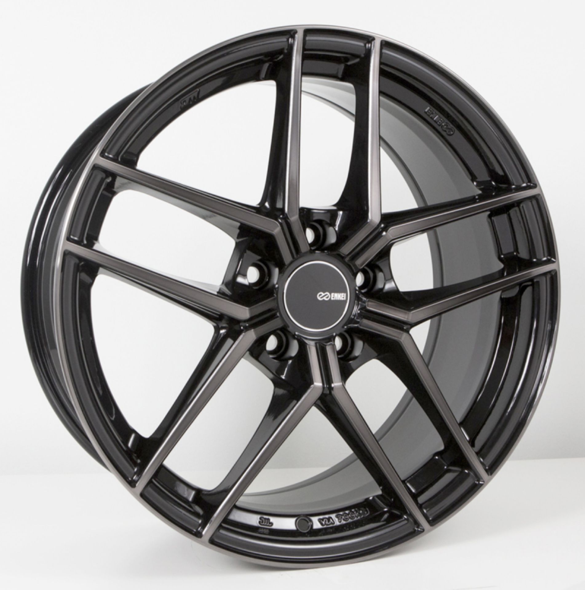 Picture of Enkei TY5 18x8-5 5x100 45mm Offset 72-6mm Bore Pearl Black Wheel