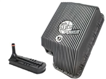 Picture of afe Transmission Pan Raw; Ford Diesel Trucks 03-10 V8-6-0-6-4L td