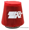 Picture of K&N Kawasaki - Yamaha - Sea Doo - Polaris Red Round Tapered Drycharger Filter Wrap 3in x4-5inx4in