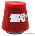 Picture of K&N Kawasaki - Yamaha - Sea Doo - Polaris Red Round Tapered Drycharger Filter Wrap 3in x4-5inx4in