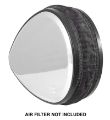 Picture of K&N Air Filter Wrap Black Oval for Harley Davidson 91-97 Sportster/Glide/Softail/Fat Boy/Low Rider