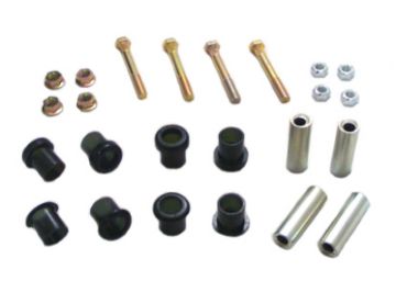Picture of Whiteline Plus 5/83-5/01 BMW 3 Series Rear Camber/Toe Control Arm Lower Inner & Outer Bushing Kit