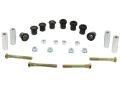 Picture of Whiteline Plus 5/83-5/01 BMW 3 Series Rear Camber/Toe Control Arm Lower Inner & Outer Bushing Kit