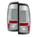 Picture of Xtune Ford Super Duty 08-15 LED Tail Lights Chrome ALT-JH-FS08-LED-C