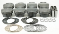 Picture of Mahle MS Piston Set SBF 302ci 3-630in Bore 3-65in Stroke 5-933in Rod -866 Pin 10cc 12:5 CR Set of 8
