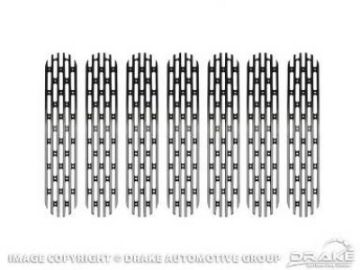 Picture of DV8 Offroad 1997-06 Jeep TJ Black Grille Inserts