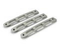 Picture of DV8 Offroad 2007-2018 Jeep JK Silver Slot Style Door Handle Inserts - Set Of 3