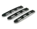 Picture of DV8 Offroad 2007-2018 Jeep JK Black Slot Style Door Handle Inserts - Set Of 3