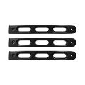 Picture of DV8 Offroad 2007-2018 Jeep JK Black Slot Style Door Handle Inserts - Set Of 3