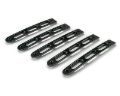 Picture of DV8 Offroad 2007-2018 Jeep JK Black Slot Style Door Handle Inserts - Set Of 5